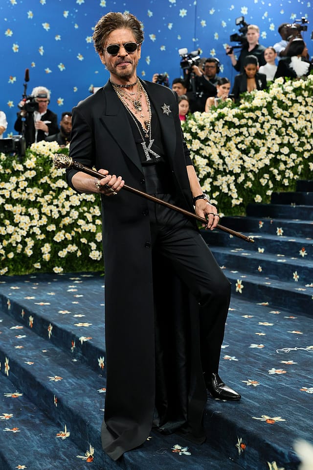 Shah Rukh Khan Makes his Debut at the Met Gala