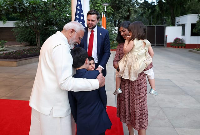 “Meeting Modi was a special experience”: Usha Vance on India trip