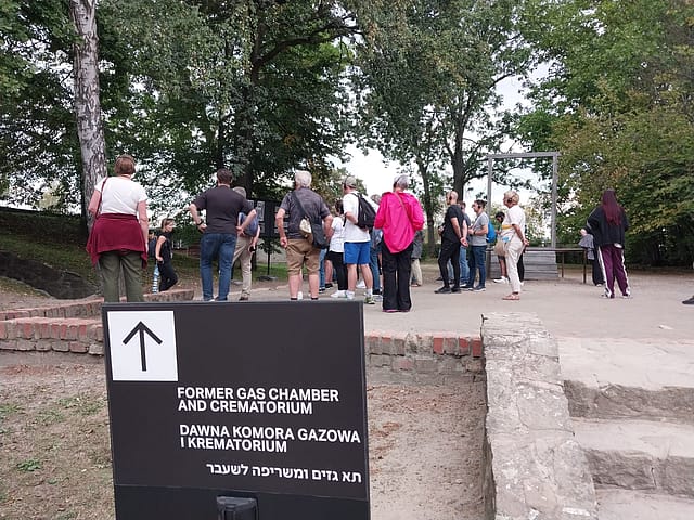 Living with the silence of Auschwitz